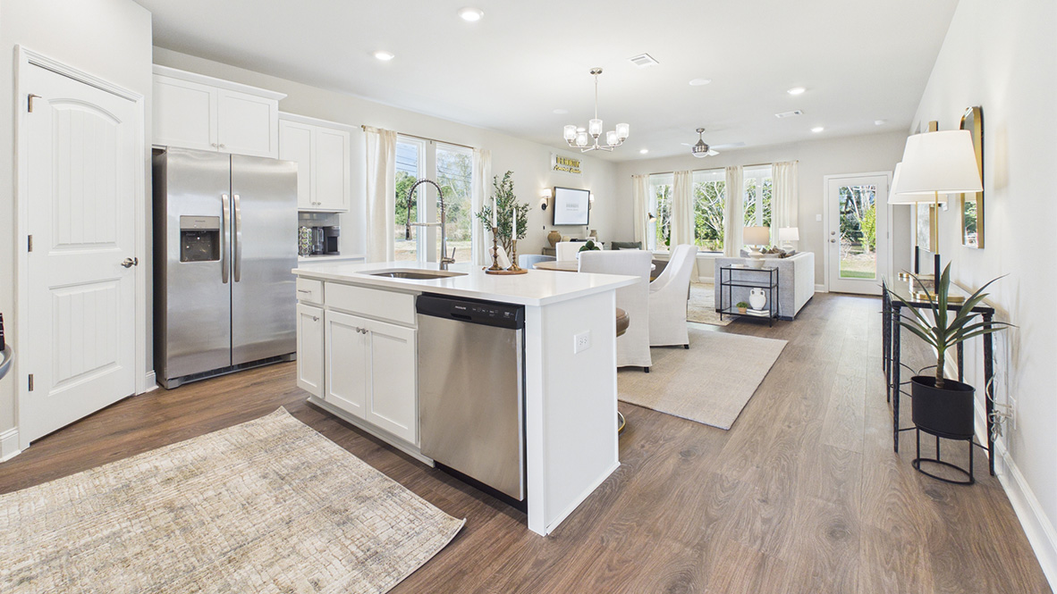 Welcome to the model home in Hillwood new home community in Lafayette, LA