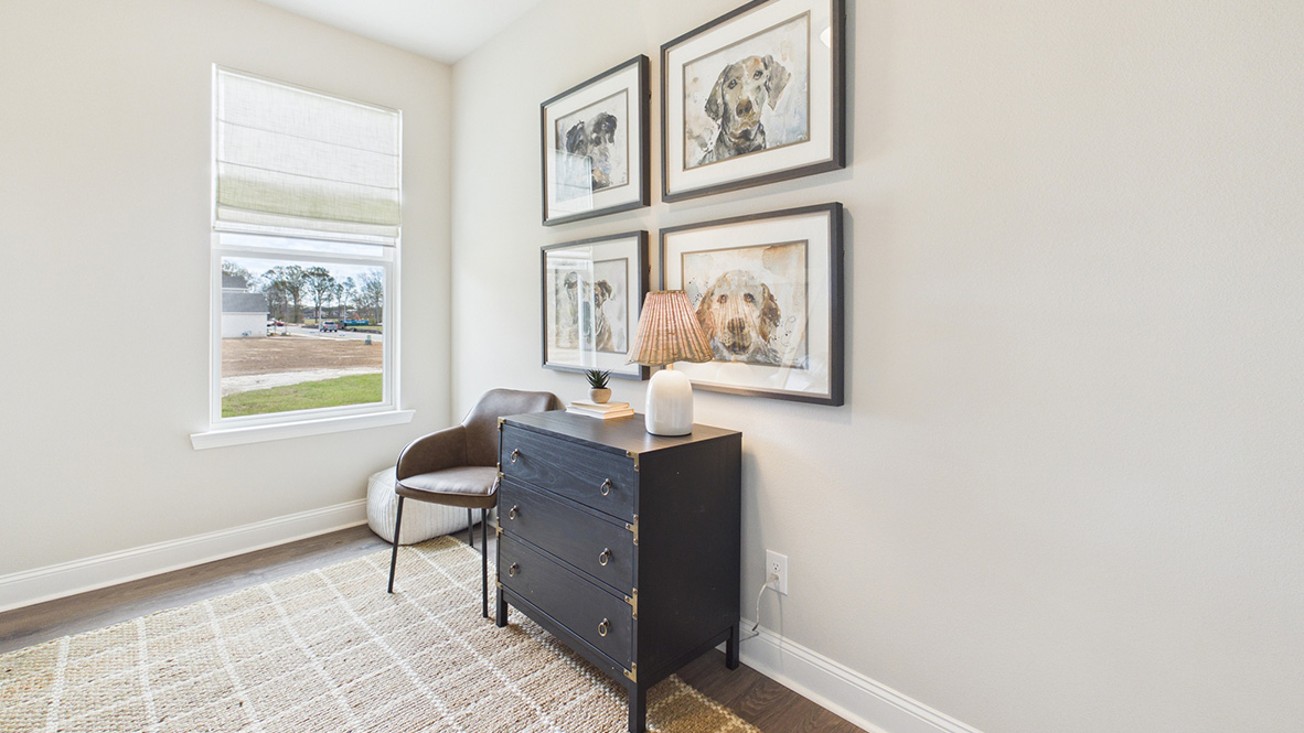 Welcome to the model home in Hillwood new home community in Lafayette, LA