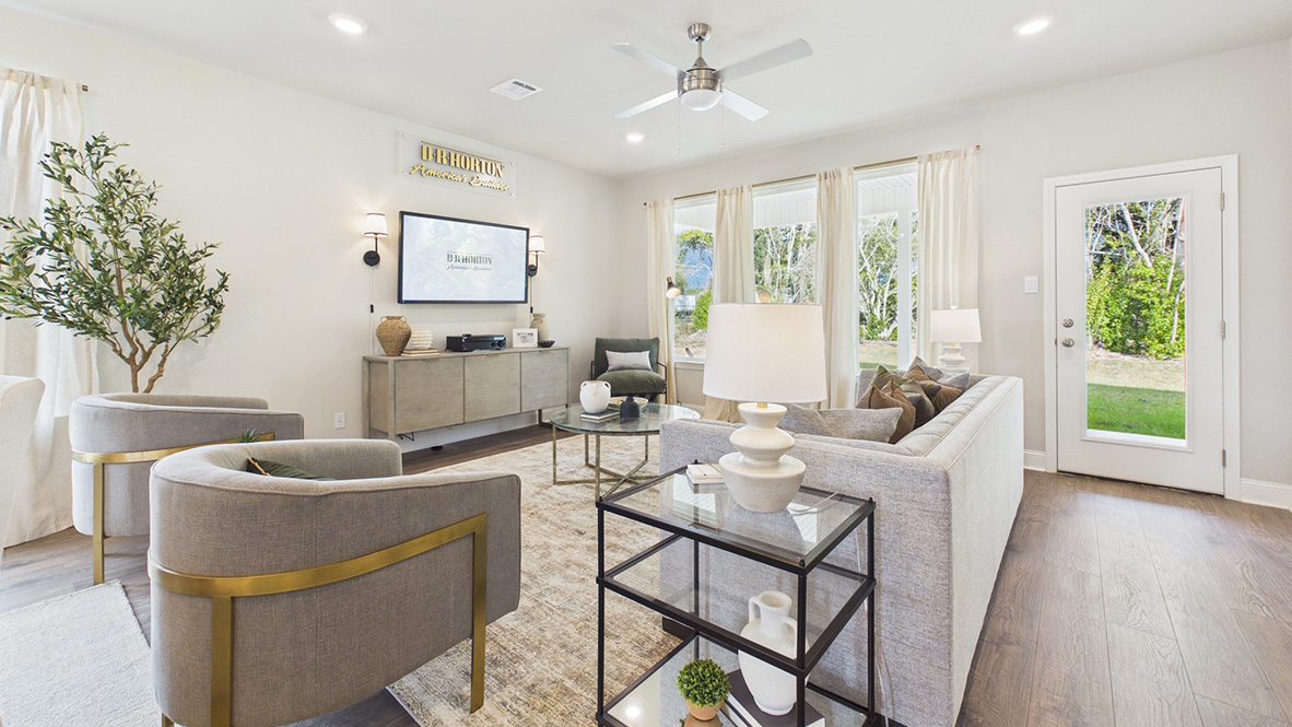 Welcome to the model home in Hillwood new home community in Lafayette, LA