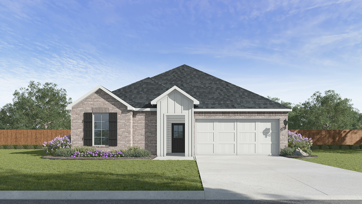 The Delaney plan in new home community Hillwood in Lafayette, LA
