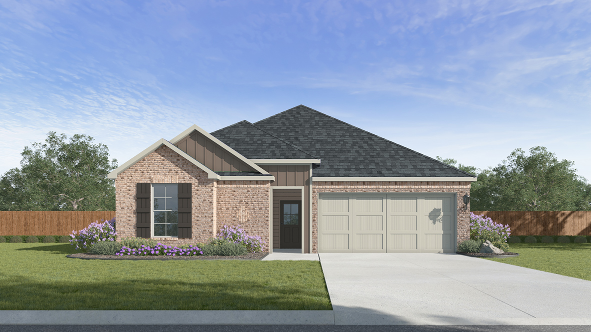 The Delaney plan in new home community Hillwood in Lafayette, LA