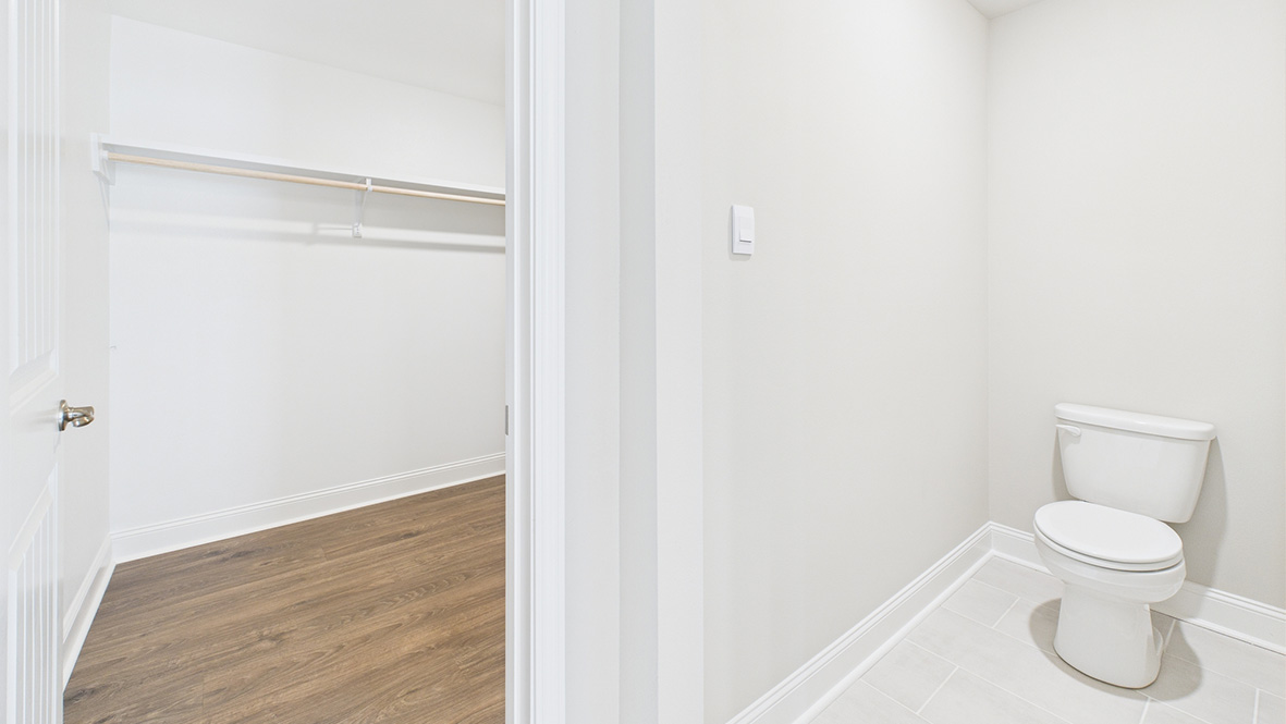 Owner's Ensuite bathroom adds stylish appeal, spa-inspired designs and access to the owner’s bedroom and walk-in closet