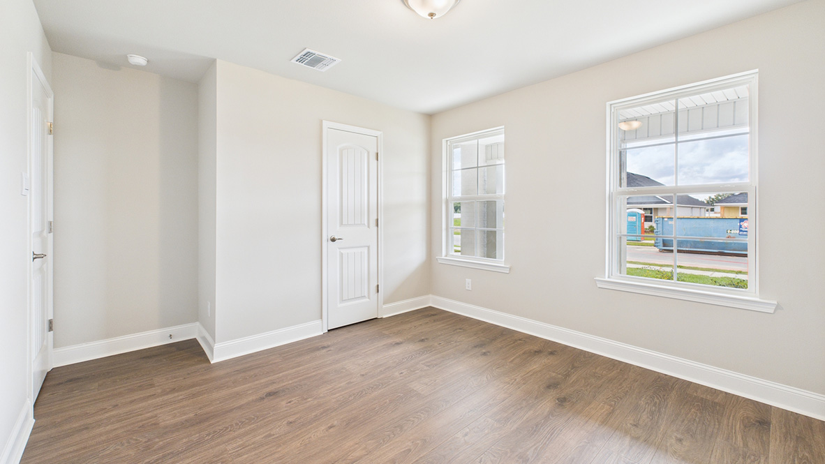 Multi-use bedroom, flex, office, study, craft, entertainment game room in D.R. Horton's new stylish construction home