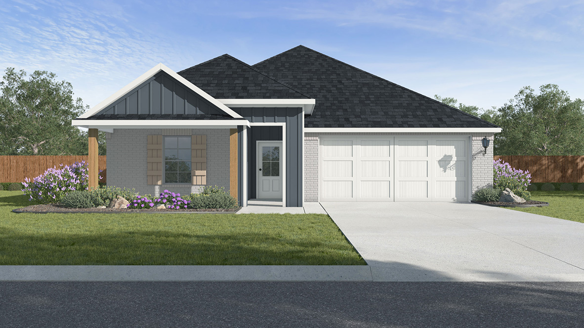 Welcome to the 5 bed 3 bath Landry in Ridgeland new home community in Duson, LA