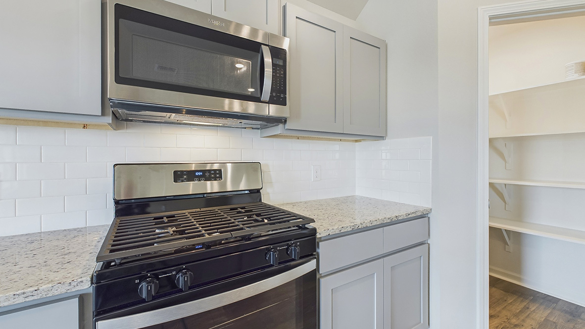 The Fargo plan is the 4 bedroom plan in Cottage Cove new home community in Maruice, LA