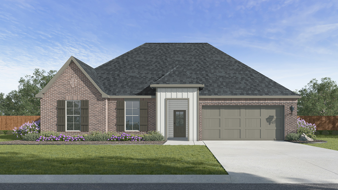 Exterior Adler Plan in Cedar Bluff Estates