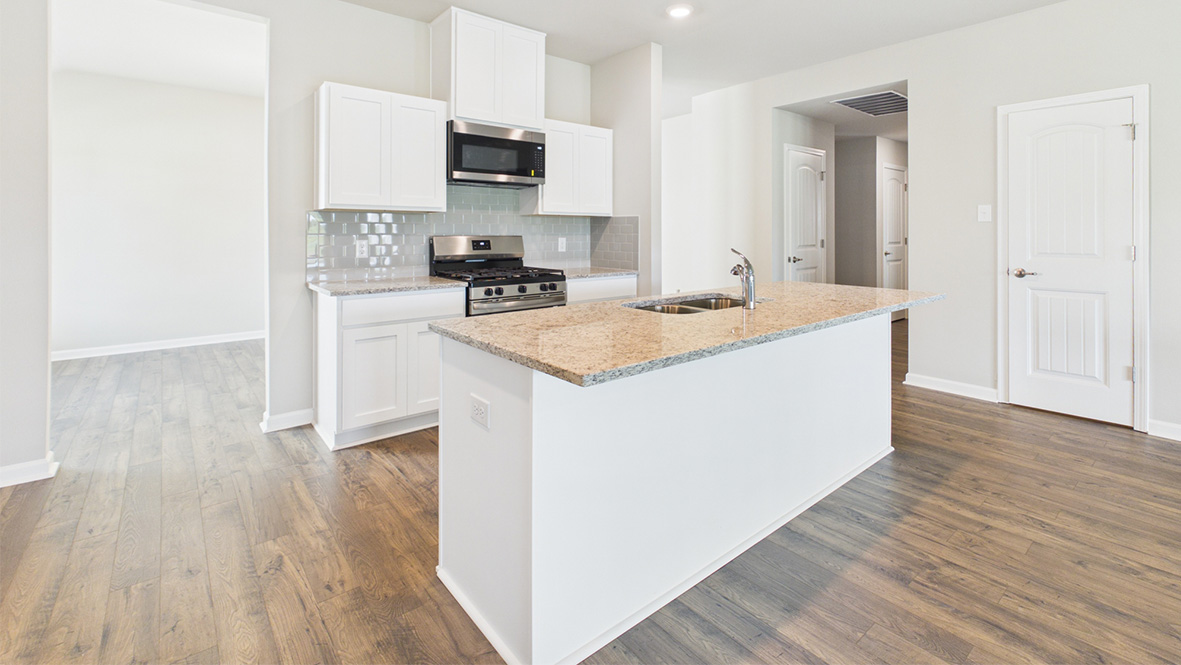 Welcome to the Palmetto plan in Cypress Point new home community in Ball, LA