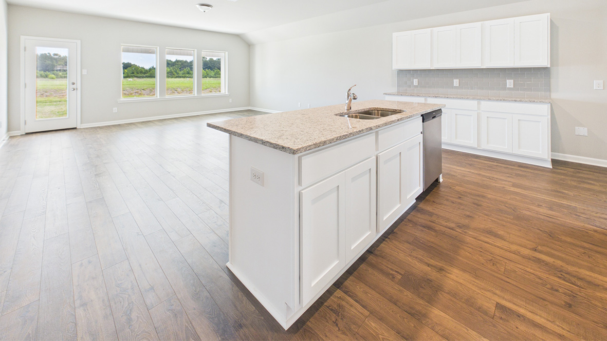 Welcome to the Palmetto plan in Cypress Point new home community in Ball, LA