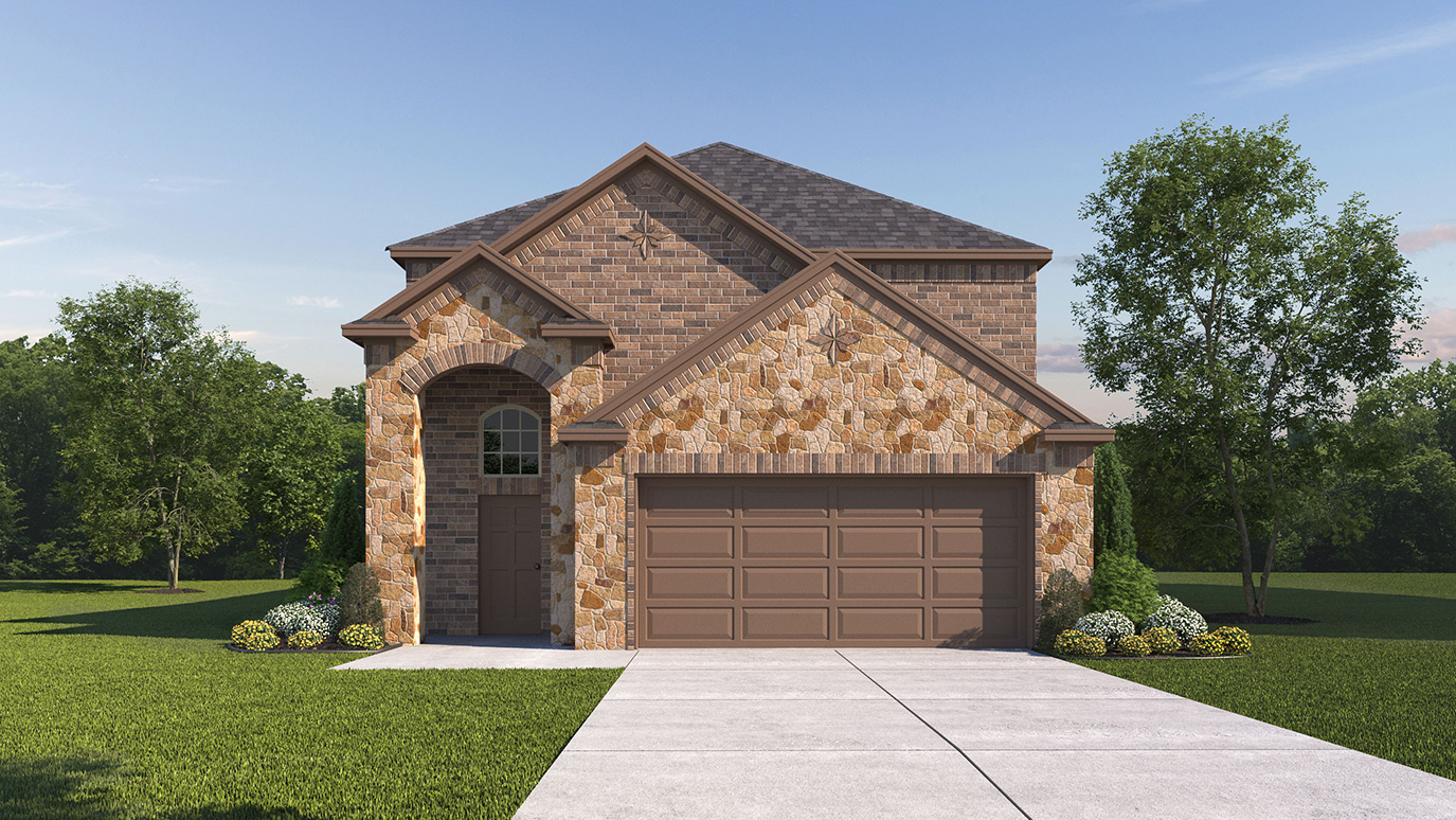 Floor Plan in Reserve at Westridge MCKINNEY, TX D.R. Horton