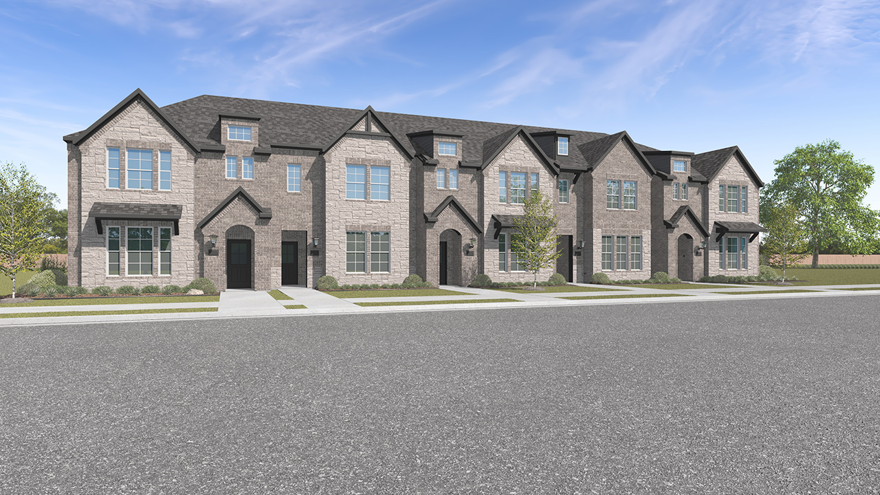 Adams Floorplan-Westridge TownHomes in Mckinney, Tx