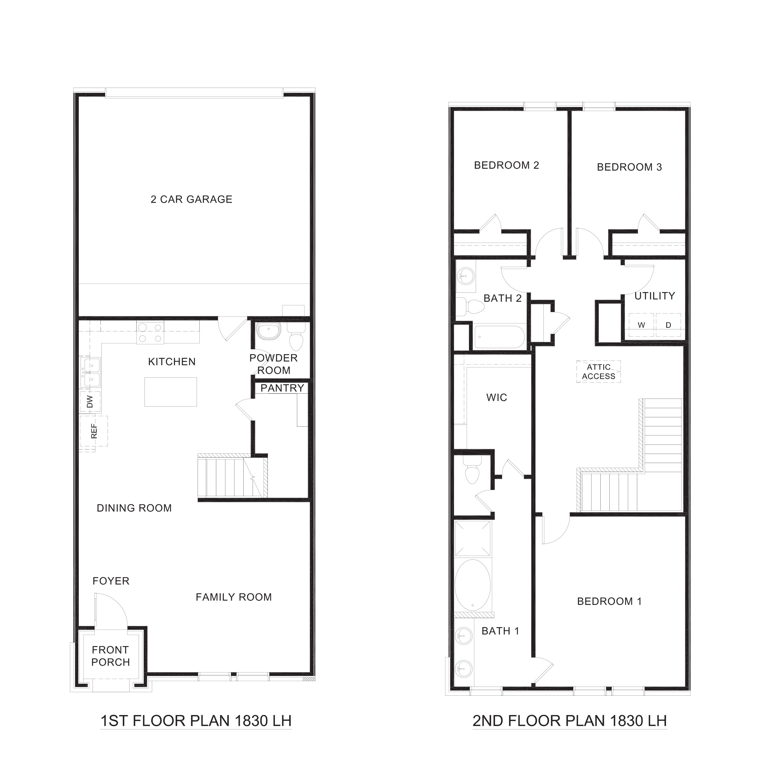Caspian Floorplan-Westridge floorplan in Mckinney, Tx