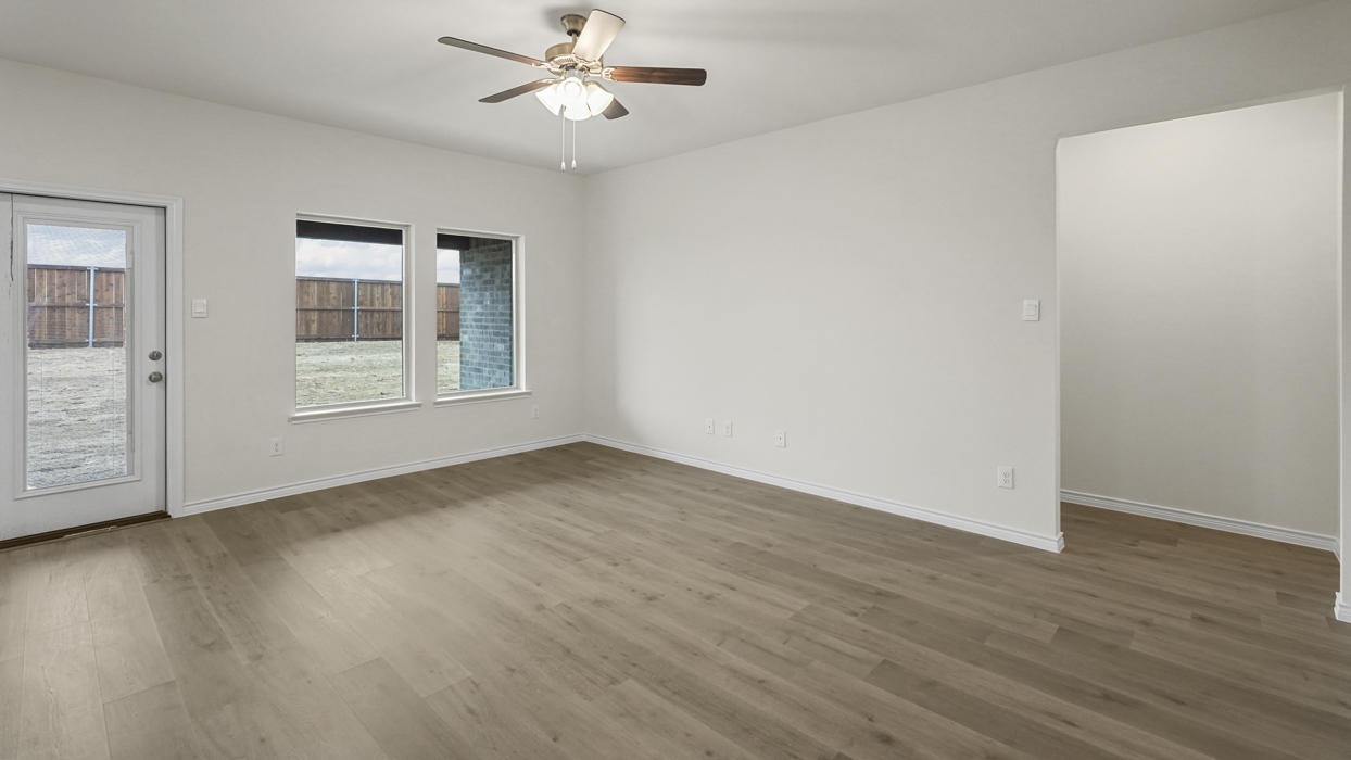 Cedarwood Floorplan Elevation A Living Gallery Image - Winchester Crossing in Princeton, TX