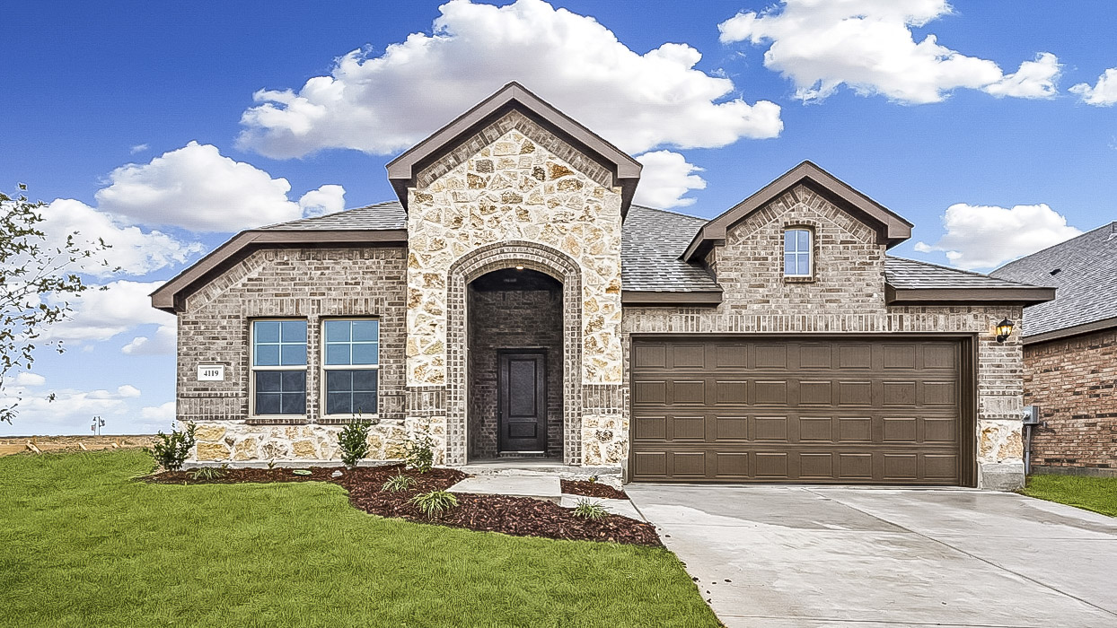 H143 Cedarwood floorplan elevation B