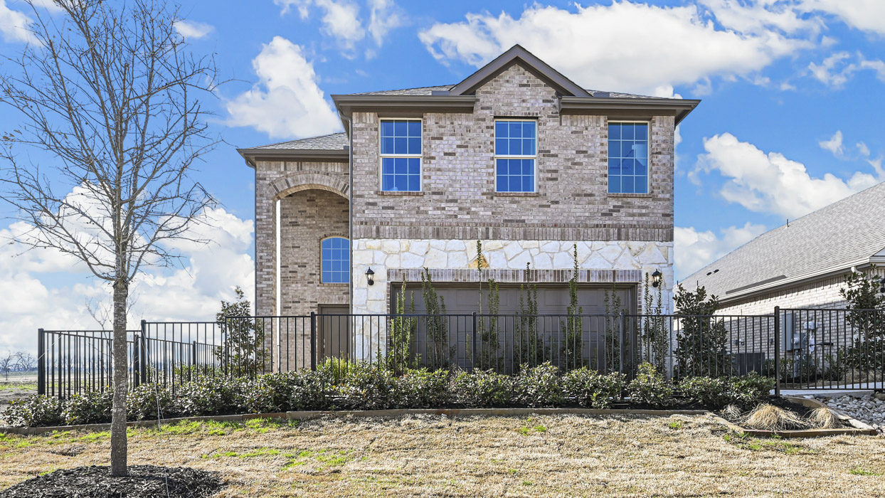 Lakehurst Floorplan Elevation B Exterior Gallery Image - Winchester Crossing in Princeton, TX
