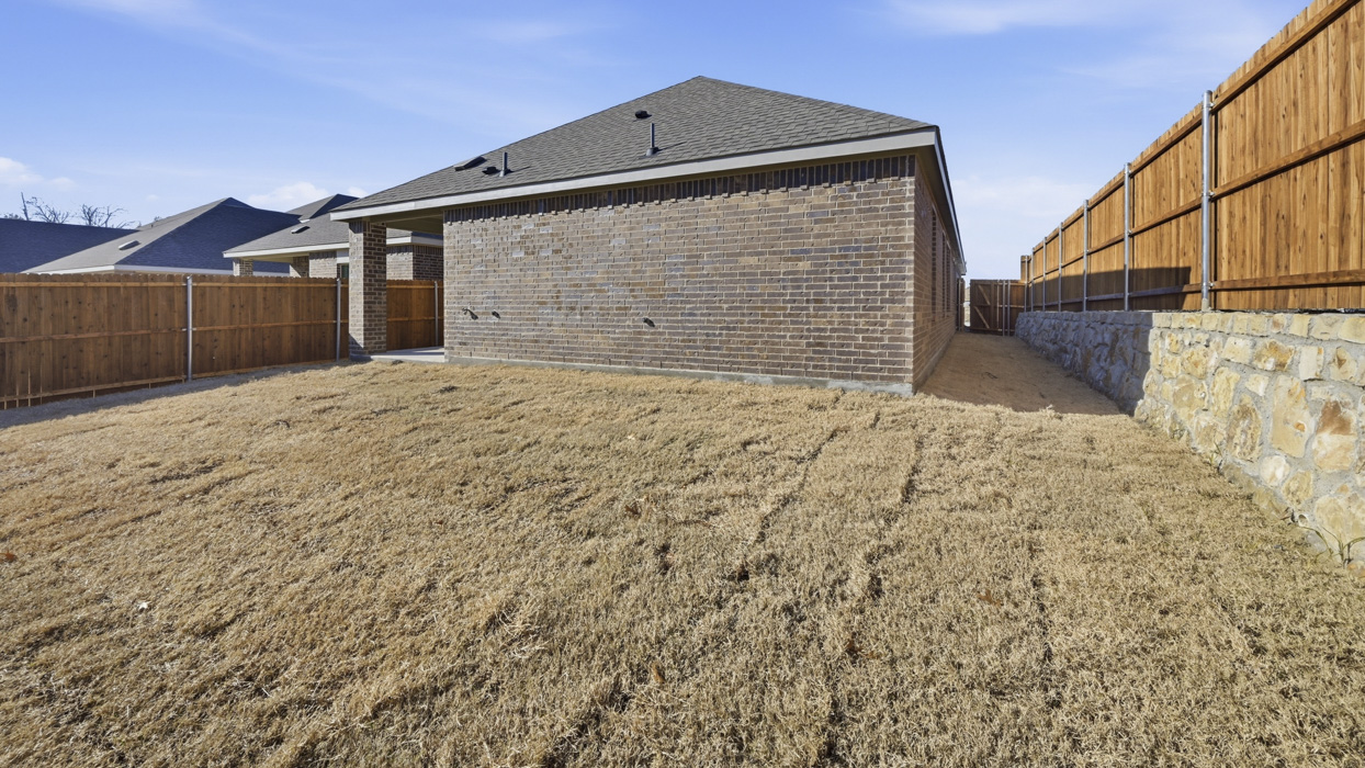 Orion Floorplan Elevation Backyard Gallery Image - Winchester Crossing in Princeton, TX