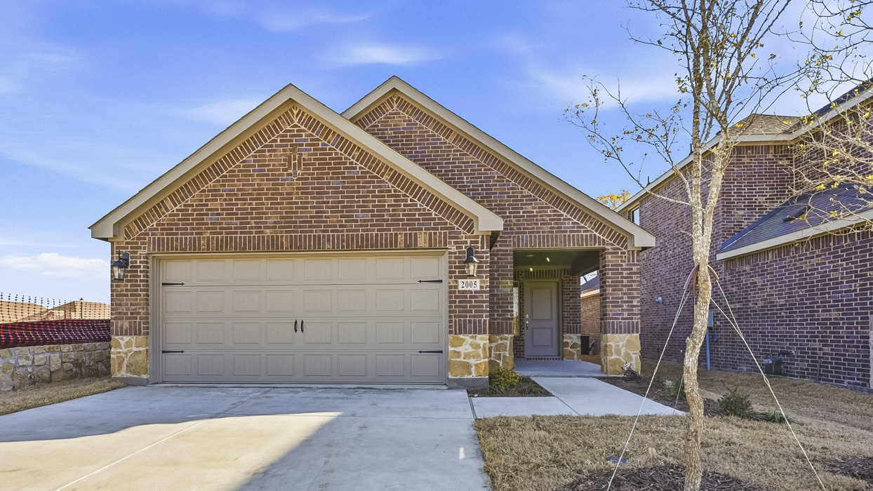 Orion Floorplan Exterior Gallery Image WInchester Crossing in Princeton, Tx