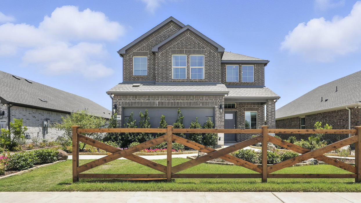 Ryker Floorplan Elevation F Exterior Gallery Image - Winchester Crossing in Princeton, TX