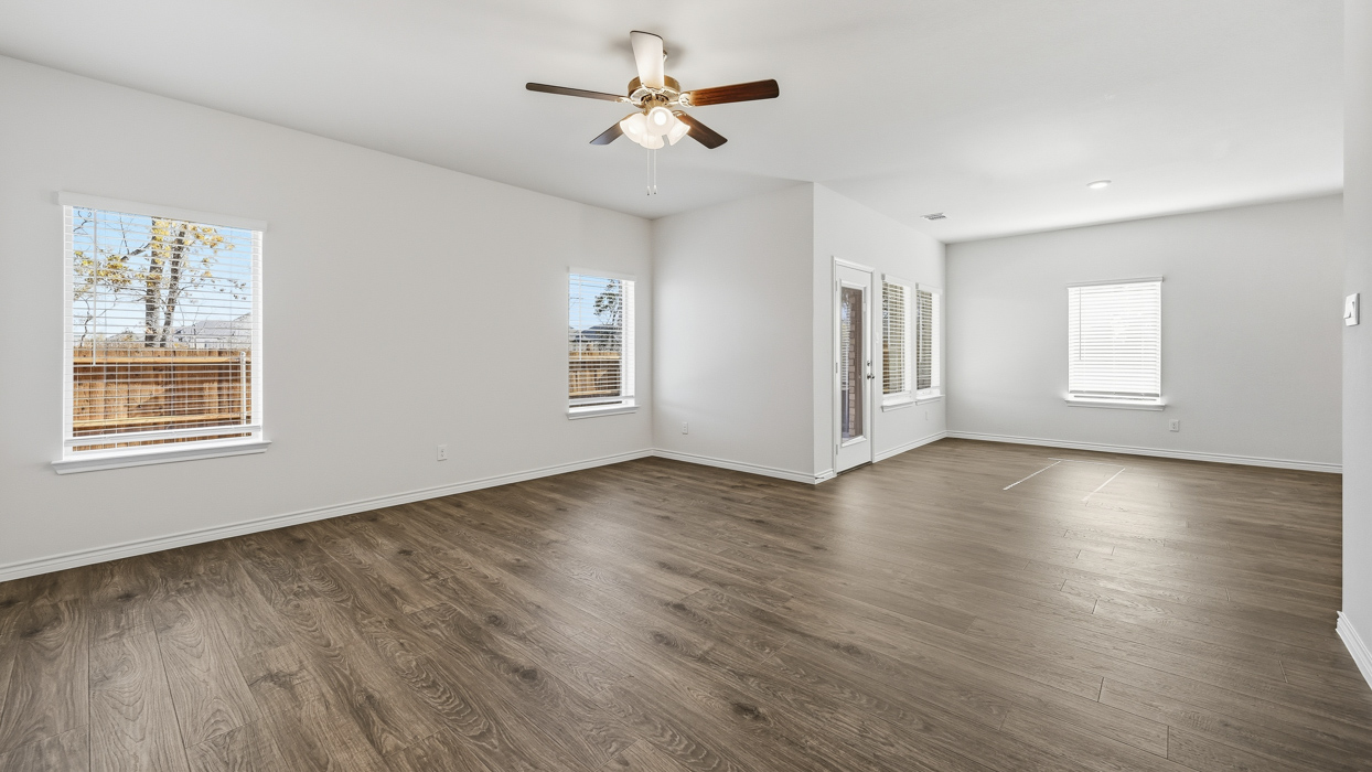 Sage Floorplan Elevation F Living Gallery Image - Winchester Crossing in Princeton, TX