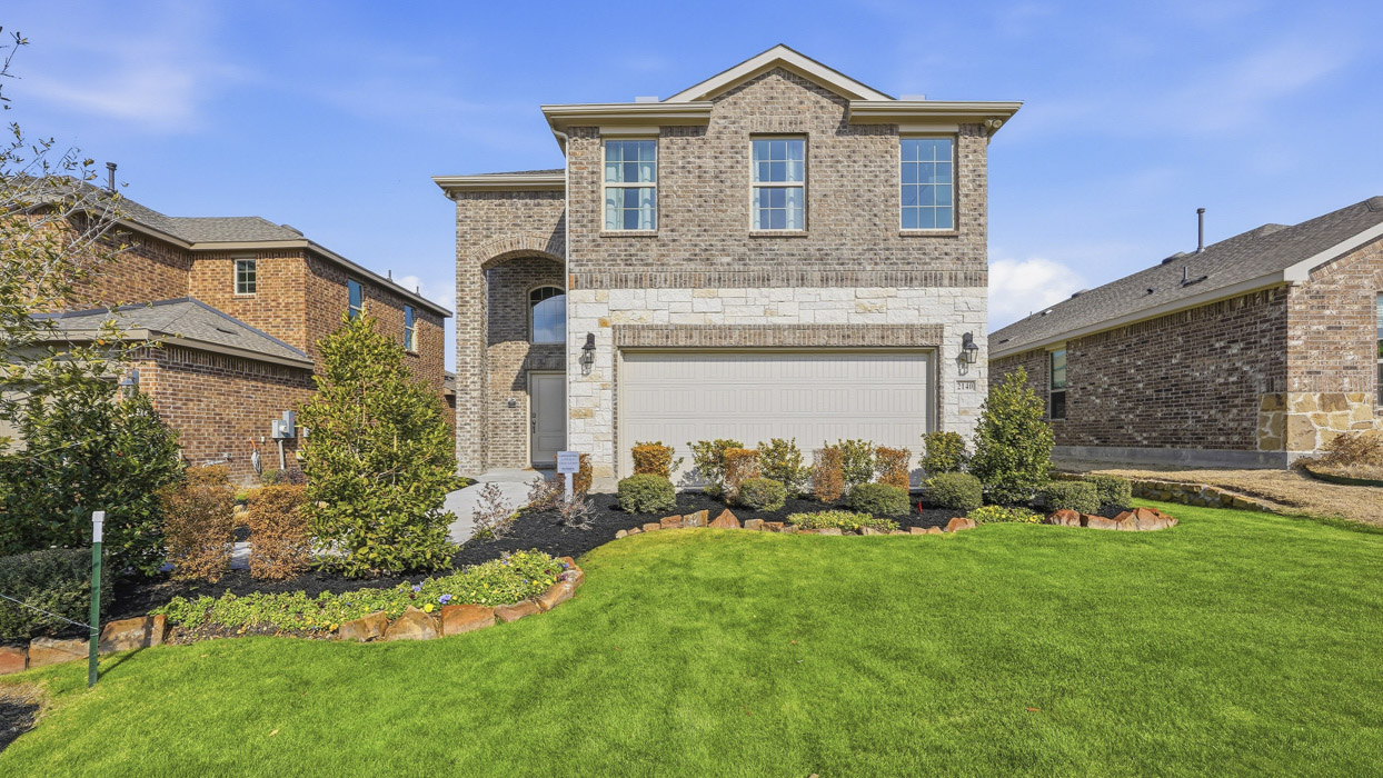 Lakehurst Floorplan Elevation B Exterior Gallery Image - Winchester Crossing in Princeton, TX