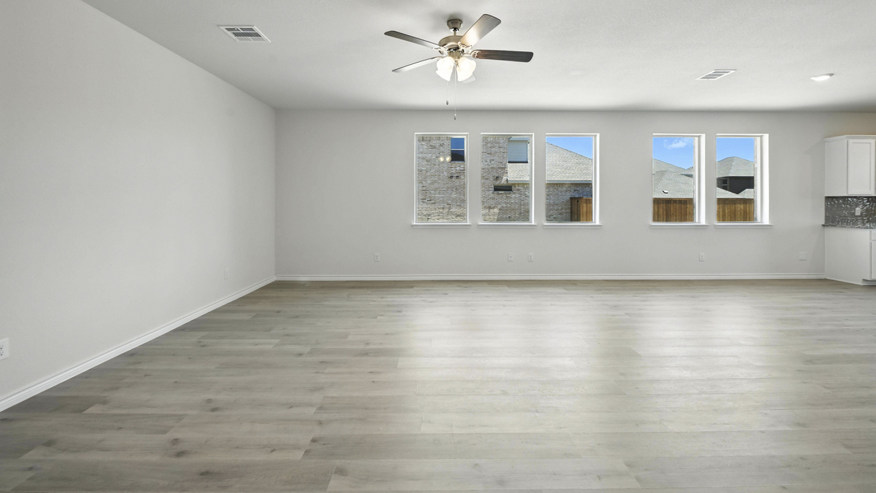 Republic Floorplan Elevation B Living Gallery Image - Winchester Crossing in Princeton, TX