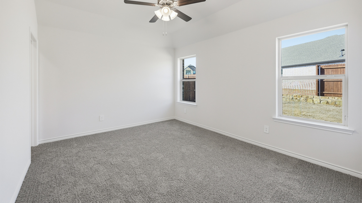 Allegra Floorplan Elevation E Bedroom Gallery Image - Winchester Crossing in Princeton, TX