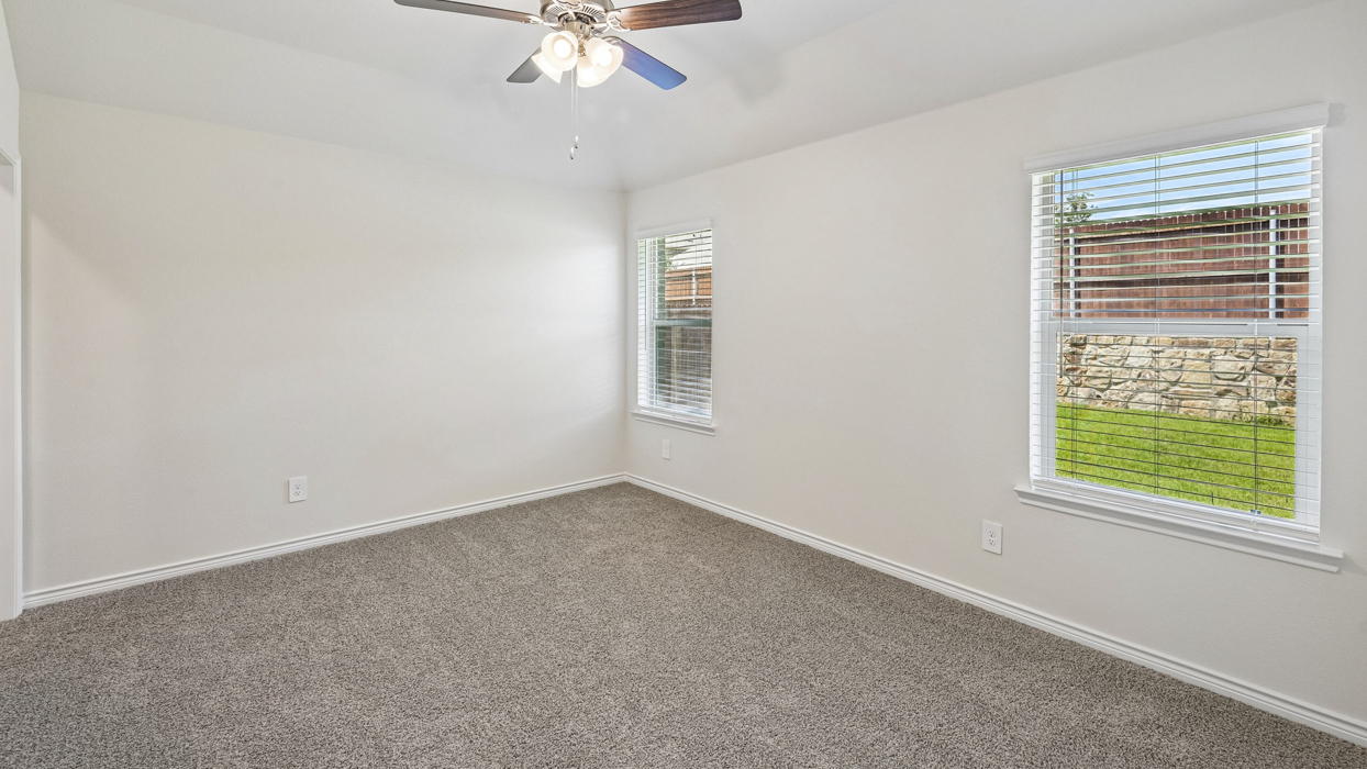Allegra Floorplan Elevation E Bedroom Gallery Image - Winchester Crossing in Princeton, TX