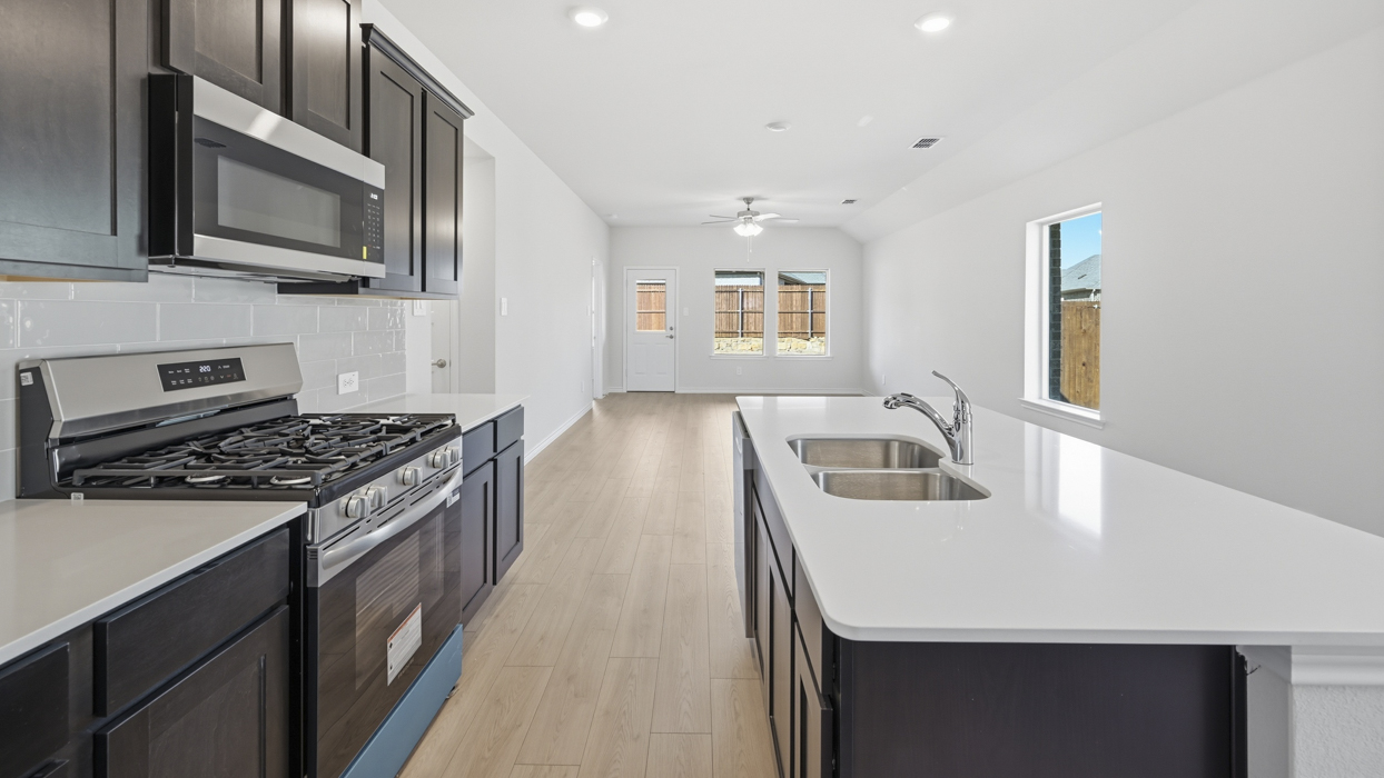 Allegra Floorplan Kitchen Gallery Image - Winchester Crossing in Princeton, TX