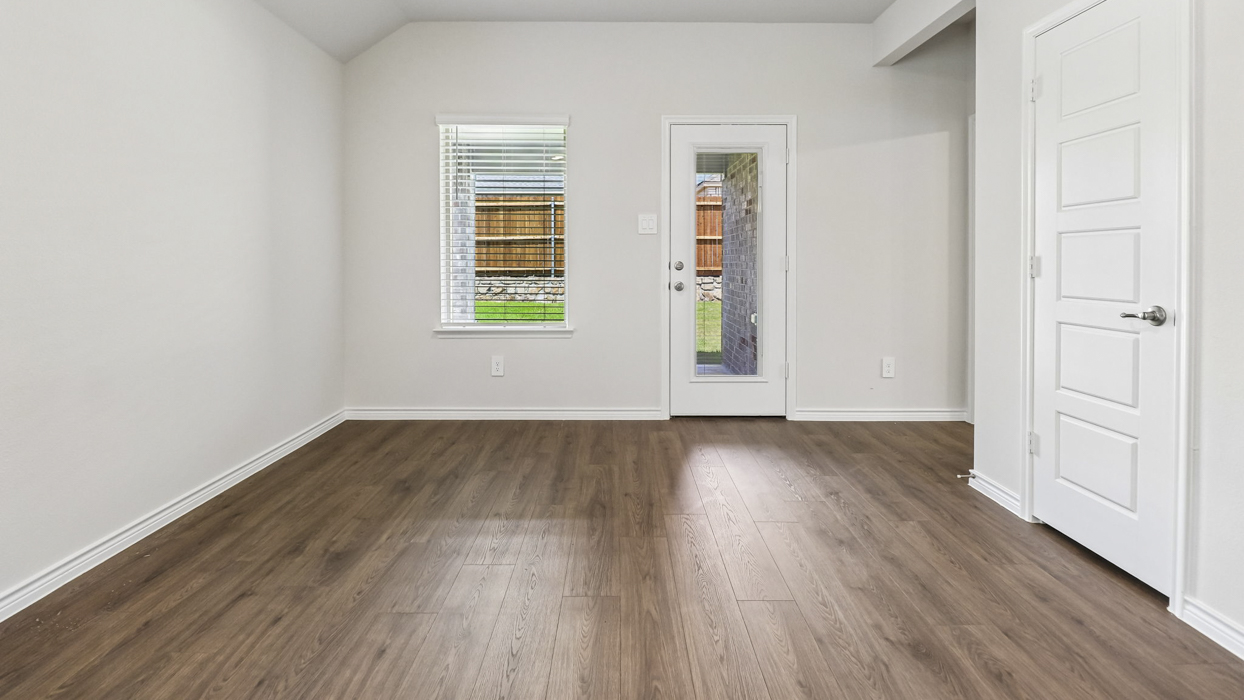 Bailey Floorplan Elevation F Living Gallery Image - Winchester Crossing in Princeton, TX