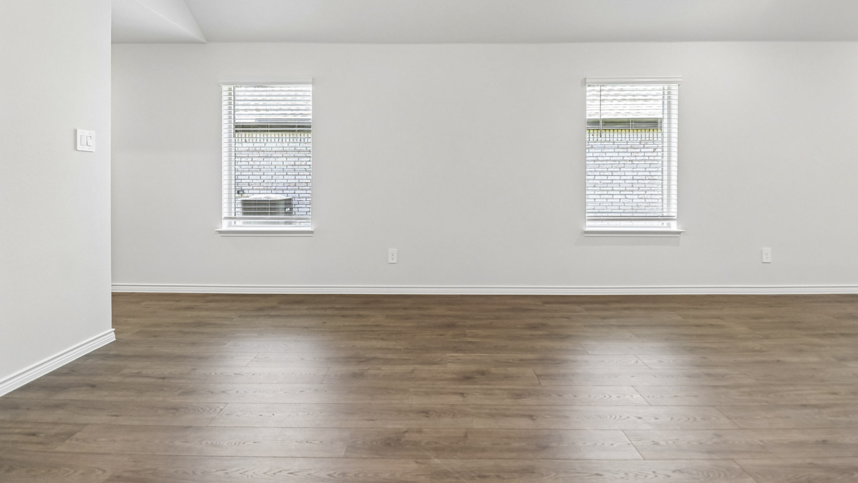 Bailey Floorplan Elevation E Living Gallery Image - Winchester Crossing in Princeton, TX