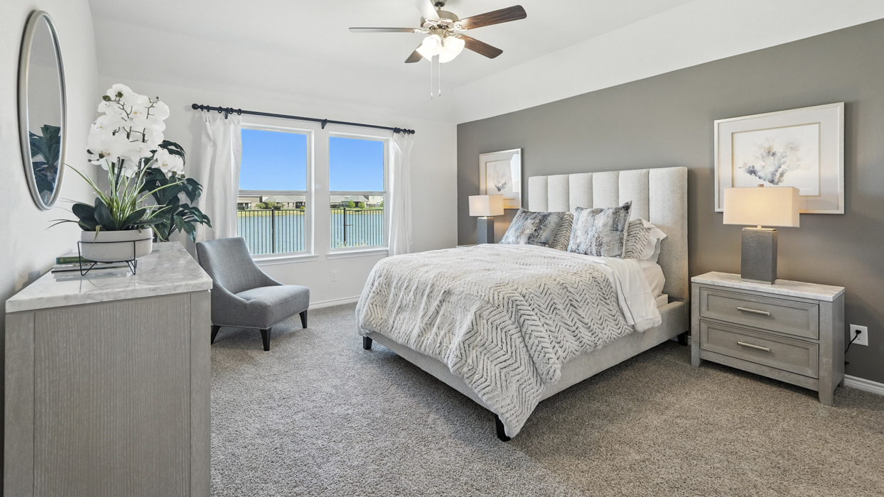 Camila Floorplan Elevation F Bedroom Gallery Image - Winchester Crossing in Princeton, TX