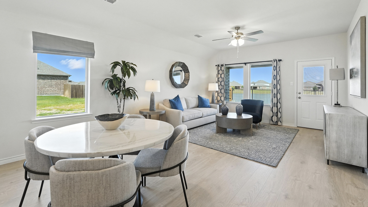 Camila Floorplan Elevation F Living Gallery Image - Winchester Crossing in Princeton, TX