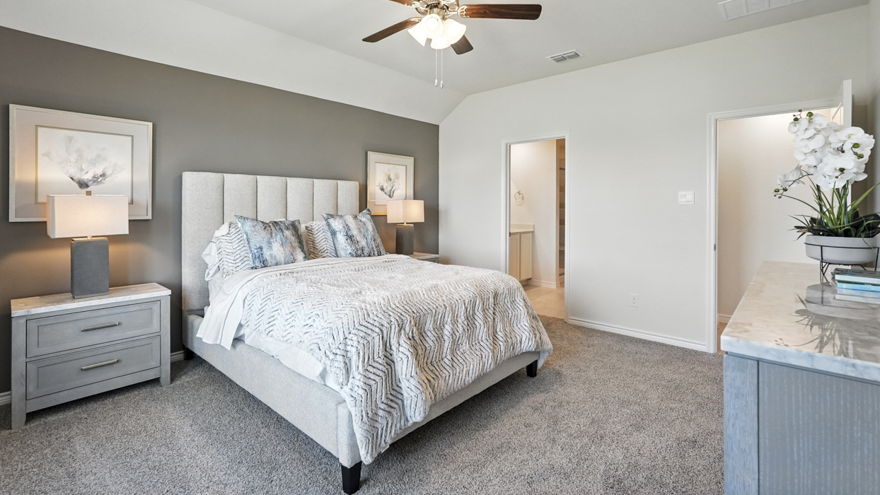Camila Floorplan Elevation F Bedroom Gallery Image - Winchester Crossing in Princeton, TX