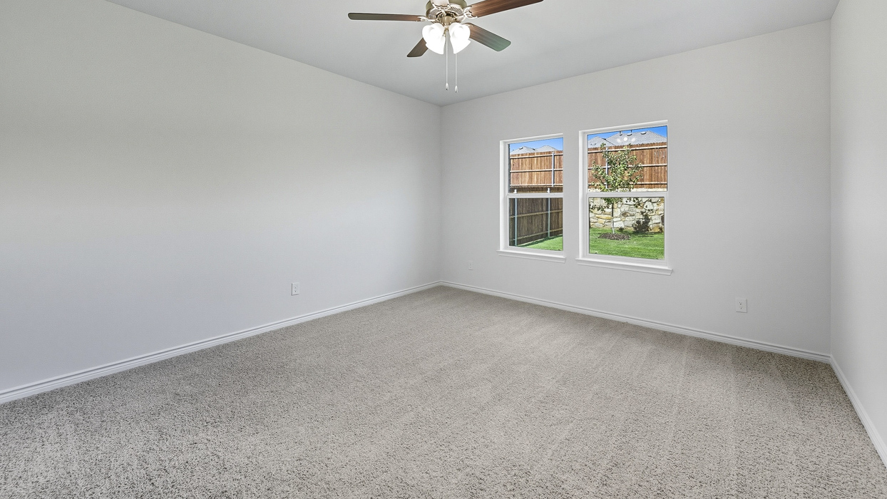 Finn Floorplan Elevation F Bedroom Gallery Image - Winchester Crossing in Princeton, TX