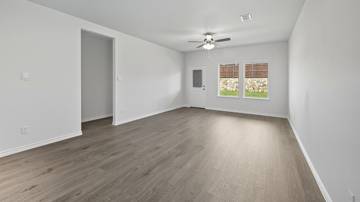 Finn Floorplan Elevation F Living Gallery Image - Winchester Crossing in Princeton, TX