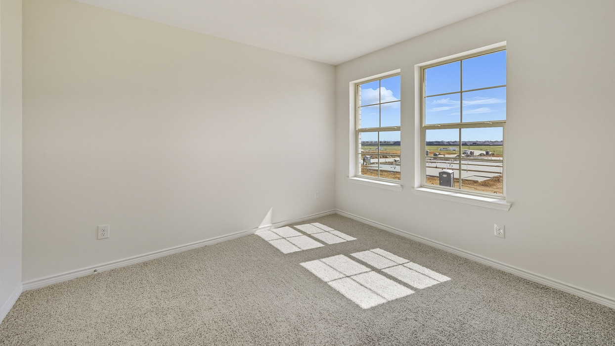 Finn Floorplan Elevation F Bedroom Gallery Image - Winchester Crossing in Princeton, TX
