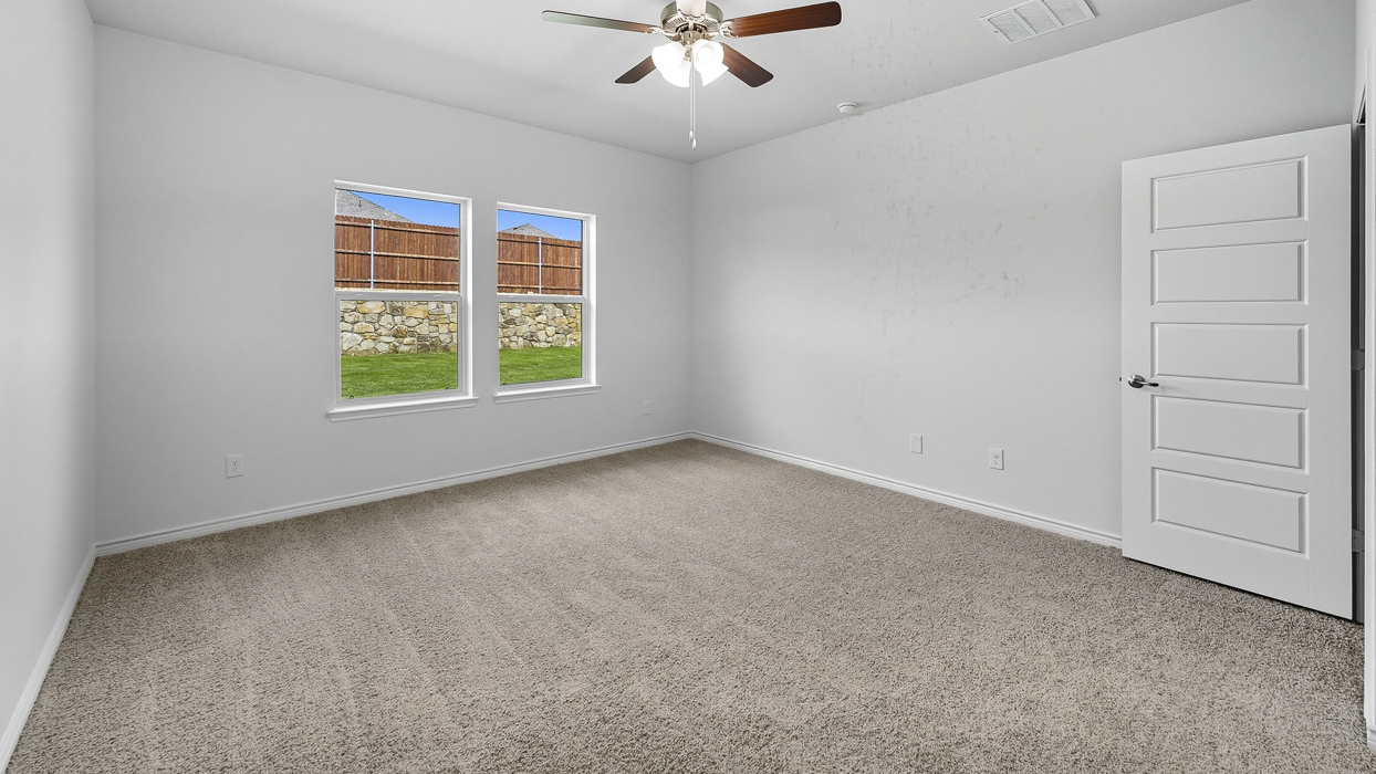 Finn Floorplan Elevation E Bedroom Gallery Image - Winchester Crossing in Princeton, TX