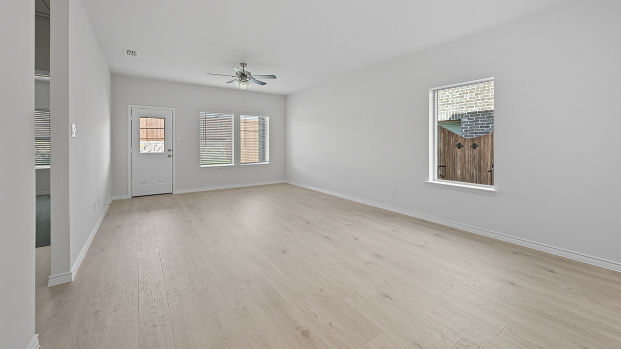 Haven Floorplan Elevation E Living Gallery Image - Winchester Crossing in Princeton, TX