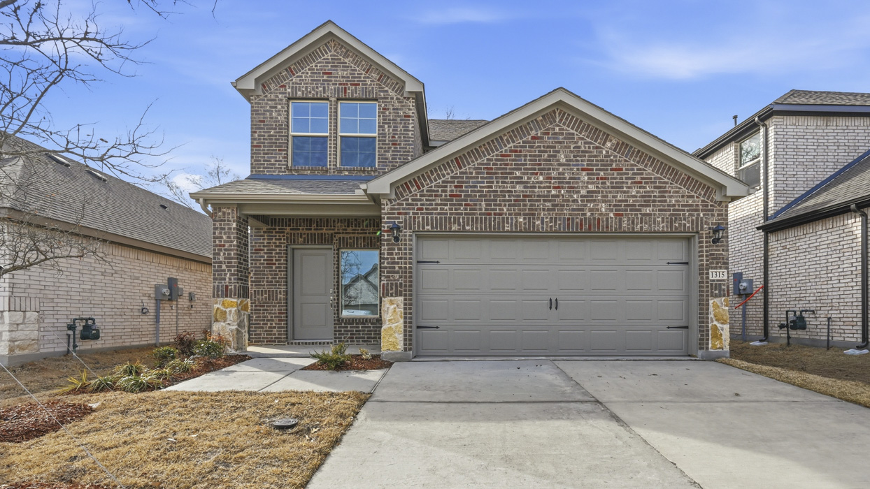 Jackson Floorplan Elevation E Exterior Gallery Image - Winchester Crossing in Princeton, TX