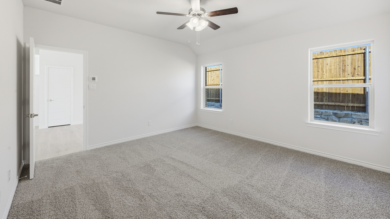 Orion Floorplan Elevation E Bedroom Gallery Image - Winchester Crossing in Princeton, TX