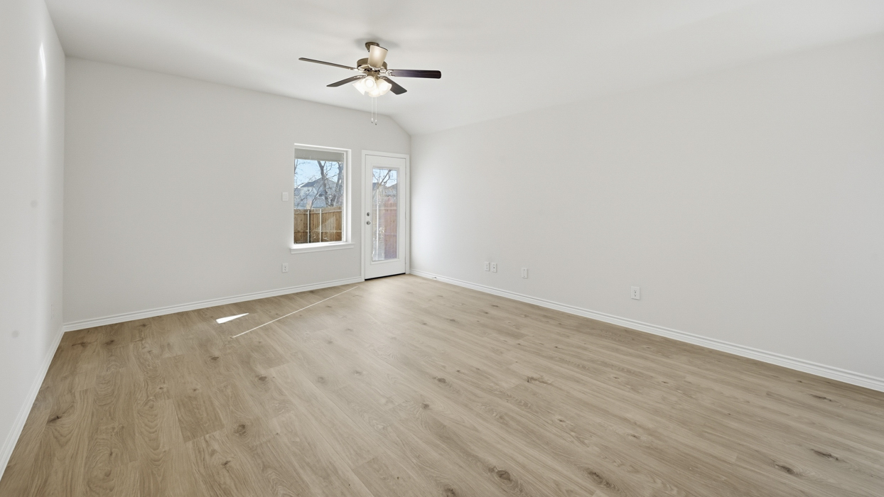 Orion Floorplan Elevation E Living Gallery Image - Winchester Crossing in Princeton, TX