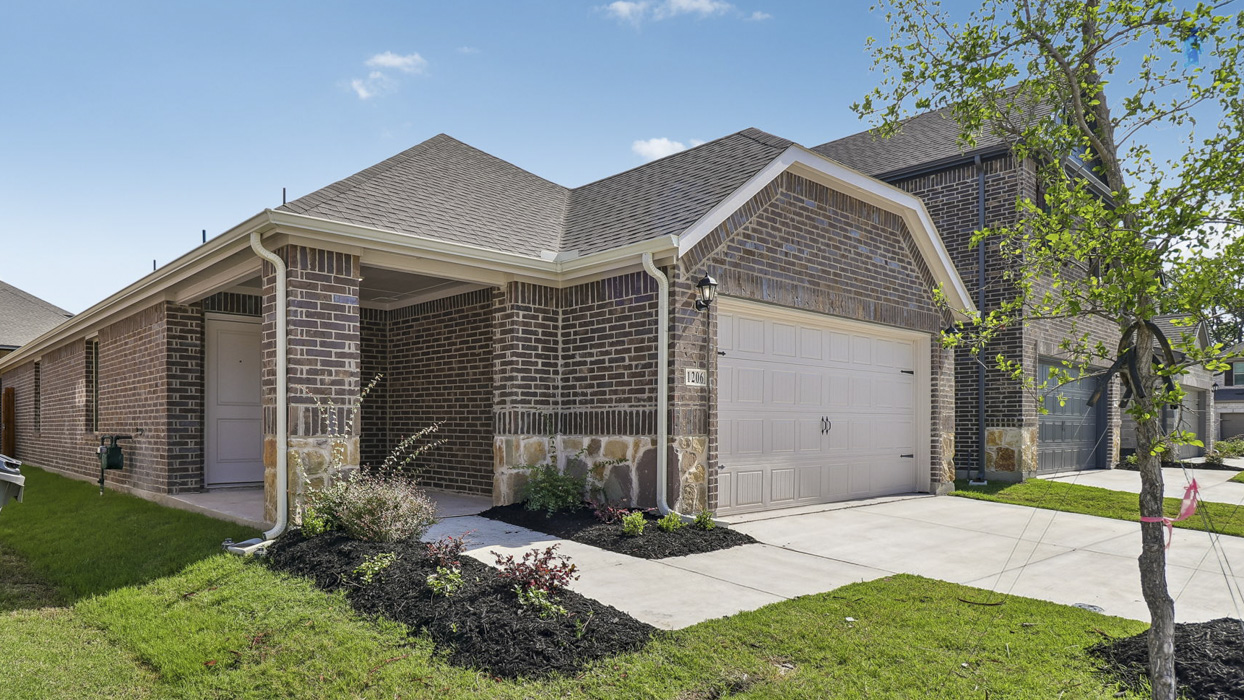 Orion Floorplan Exterior Gallery Image WInchester Crossing in Princeton, Tx