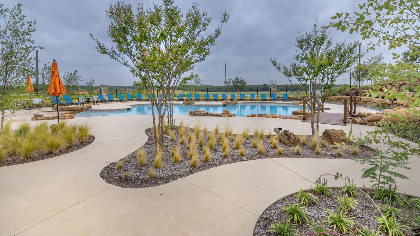 Silverado Pool Area Silverado in Aubrey, TX