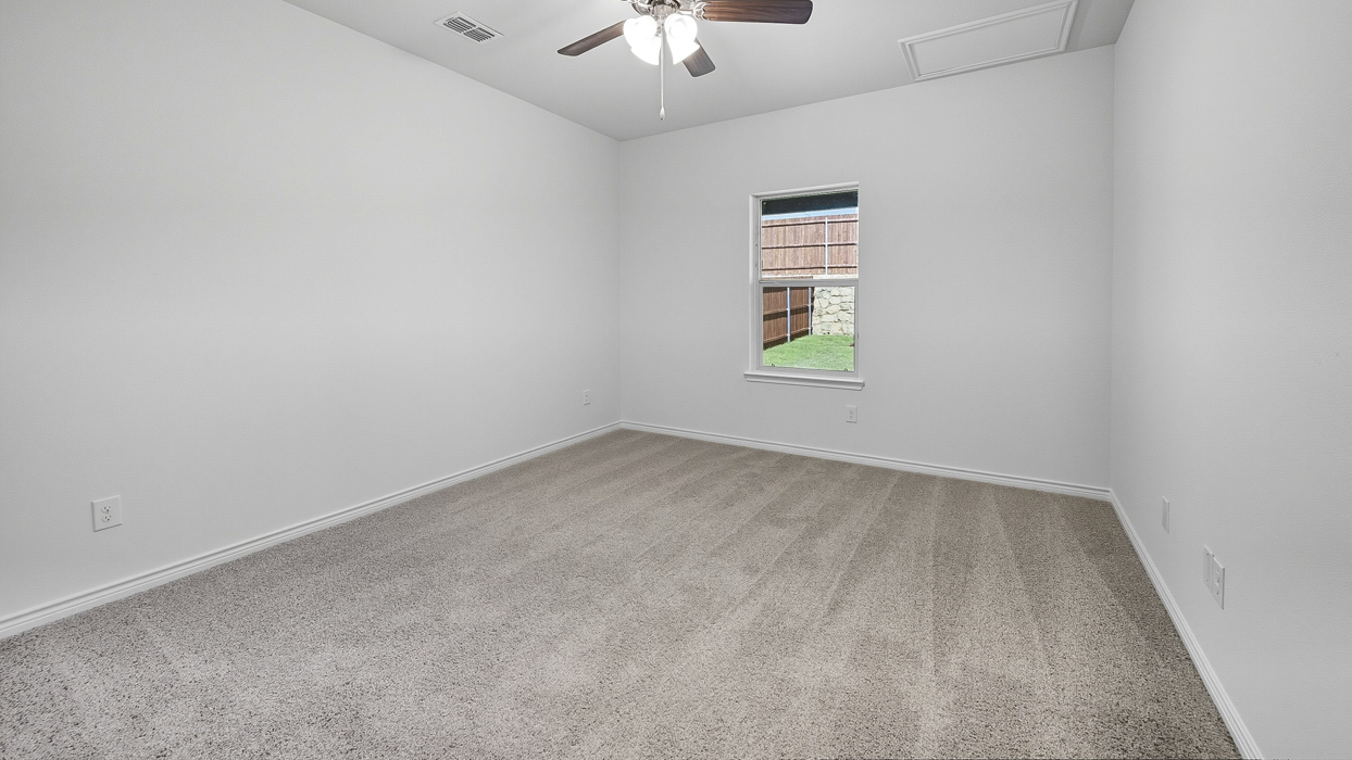 Lakehurst Floorplan Elevation A Bedroom Gallery Image - Silverado in Aubrey, TX