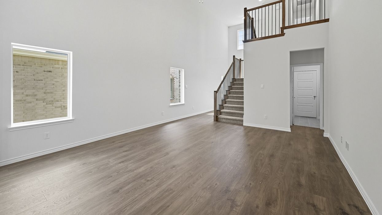 Lakehurst Floorplan Elevation B Living Gallery Image - Silverado in Aubrey, TX