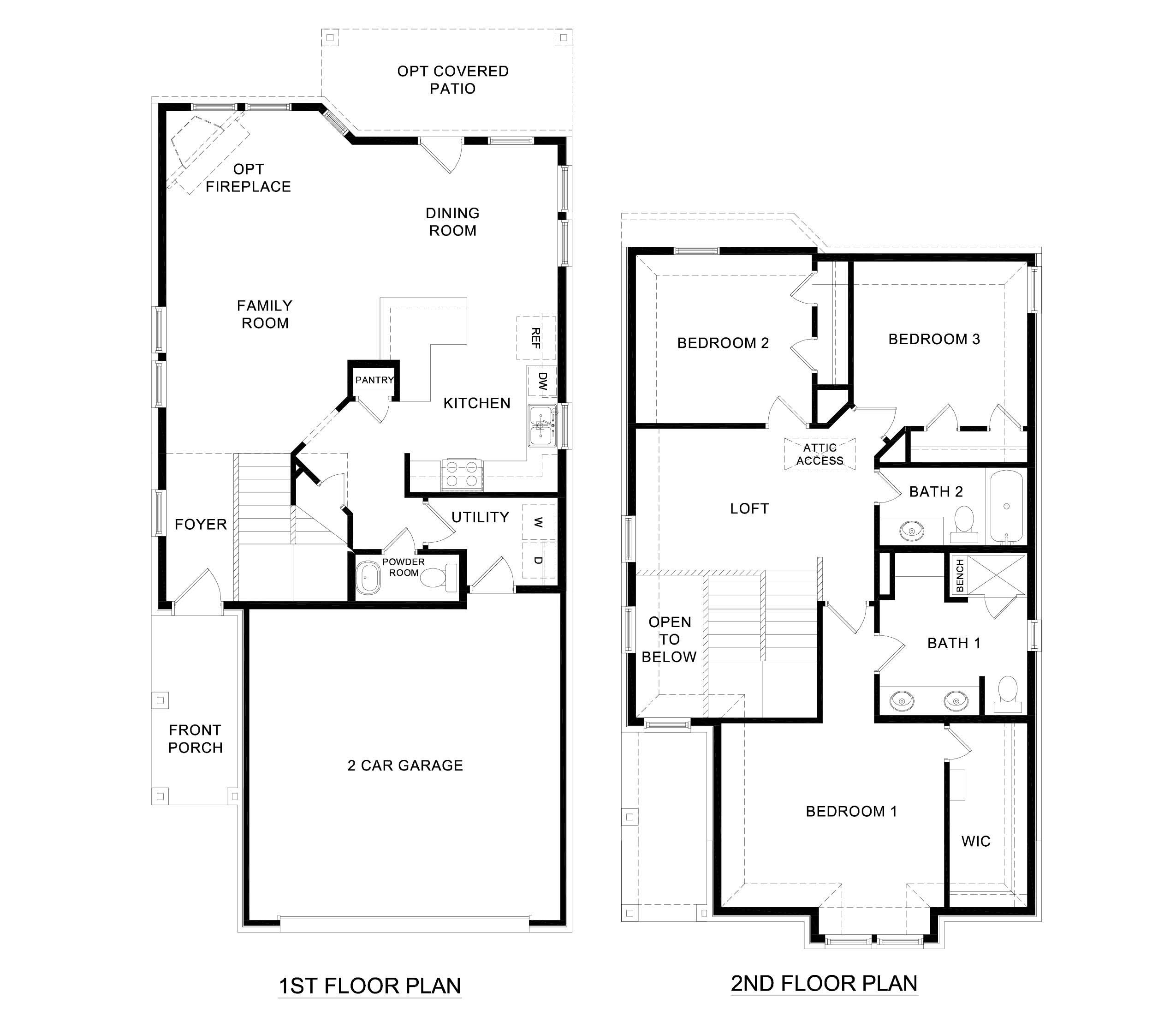 3215 Aquamarine Floorplan Silverado in Aubrey, TX