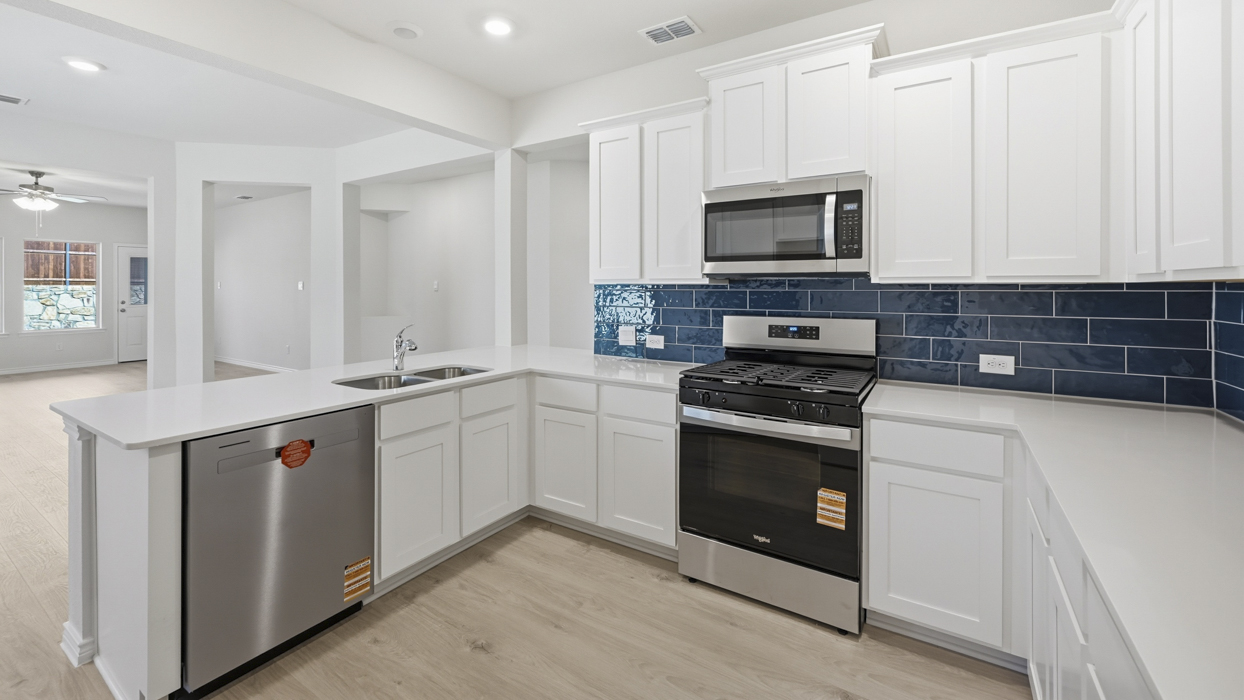 Tanzanite floorplan Kitchen Gallery Image-Silverado in Aubrey, TX