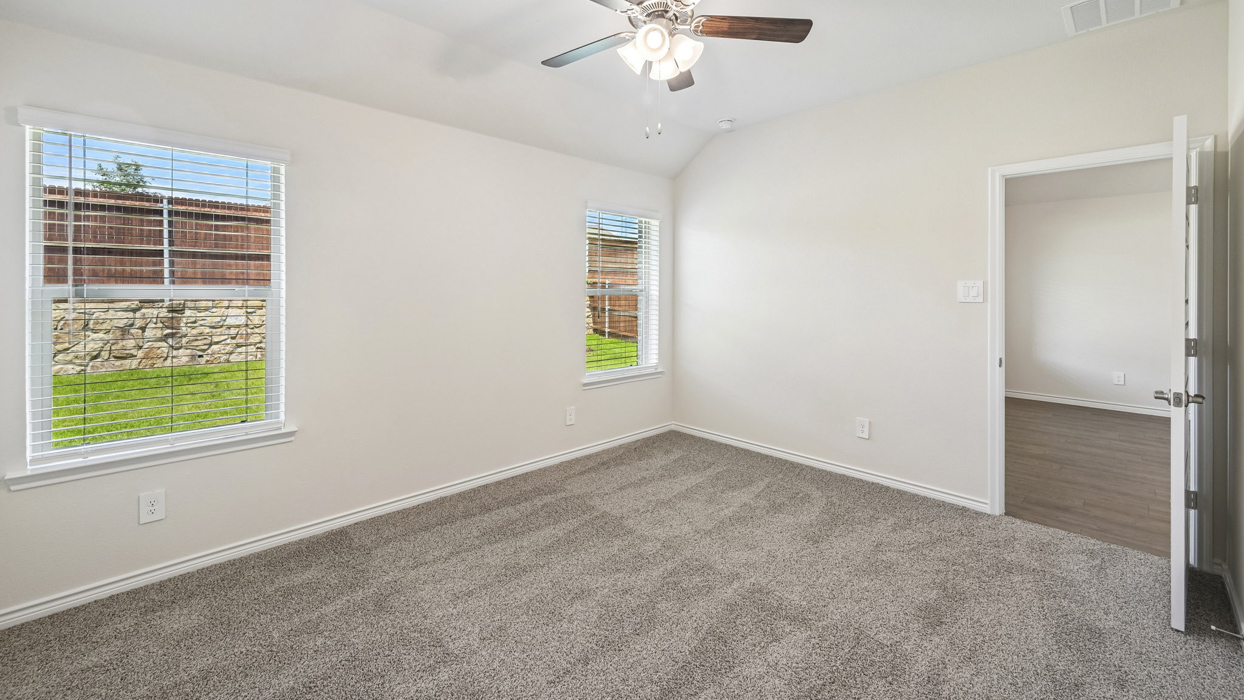 Allegra Floorplan Elevation B Bedroom Gallery Image - Silverado in Aubrey, TX
