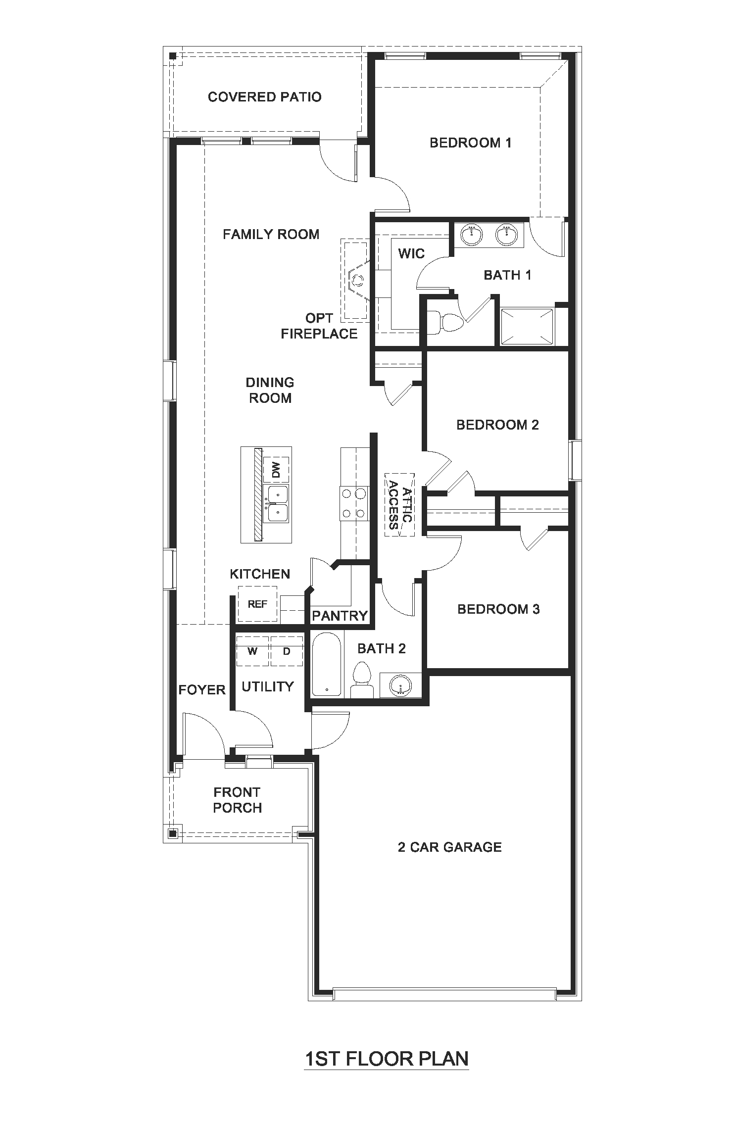 H30A Allegra Floorplan Silverado in Aubrey, TX