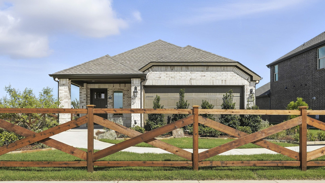 H30C Camila Floorplan Elevation E Exterior Gallery Image-Silverado in Aubrey, TX