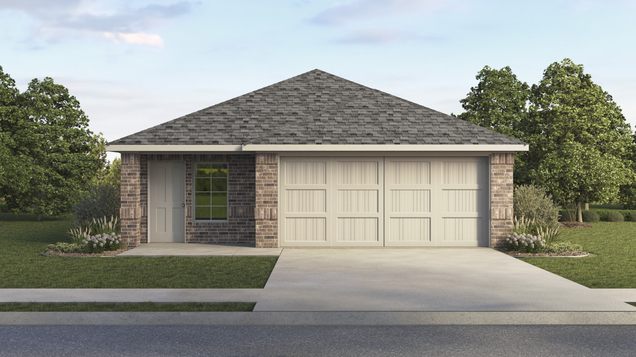 Douglas Floorplan Elevation A Exterior Rendering - Silverado in Aubrey, TX